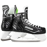 Bauer Unisex Kinder X-Large Feldhockeyschuhe, Schwarz