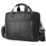 BAGZY Laptoptasche 15.6 Zoll Aktentasche Herren Umhängetasche Geschenk für Männer...
