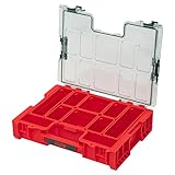 Qbrick System Pro Organizer 300 Red Ultra HD Sortimentskasten Sortierkasten Schraubenbox...