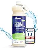 Treufix Teppichreiniger & Polsterreiniger Konzentrat für alle Teppichböden und...
