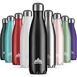 Mont-Clair Trinkflasche Edelstahl - Thermosflasche - BPA-freie - Water Bottle,...