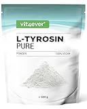 L-Tyrosin - 500 g Pulver - 333 Portionen - Reine Aminosäure aus pflanzlicher...