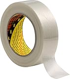 3M Tartan Filament-Klebeband Universal 8956, 50 mm x 50 m, Transparent (18-er...
