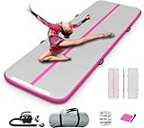 JOYTALENT Air Matte Track, 3 M Aufblasbare Gymnastikmatte, Height of 10 cm Air Turnmatte,...