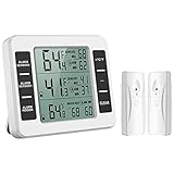 ORIA Kühlschrank Thermometer Gefrierschrank Thermometer,...