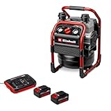 Einhell Professional Akku-Kompressor SILENZZO 36/210 Power X-Change (36 V, max. 8 bar, 210...