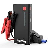 GOOLOO Starthilfe Powerbank 1200A 12V (Bis zu 7,0 L Benzin oder 5,5 L Diesel) Auto...