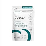 Ossa Zertifiziertes Grasfutter Kollagen Peptide Pulver 400g - Alles Natürliche Protein &...