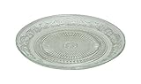 Barock Glasteller 6er Set 18cmØ - Kuchenteller - Obstteller - Servierplatte -...