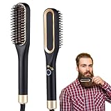 Vmxlso Bartglätter Kamm für Männer, 2 in 1 Bartglätter für Männer und...