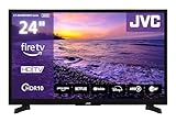 JVC Fernseher 24 Zoll Fire TV HD-Ready Smart TV HDR Fernseher mit Alexa...