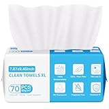 Skincare XL Abschminktücher Fusselfreie Gesichtshandtücher Einmalwaschlappen,...