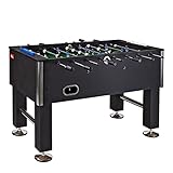 Kicker Tischkicker Kickertisch Tischfussball Tischfußball INTERNATIONAL schwarz