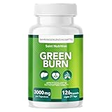 GREEN BURN® Appetitzügler Kapseln – Extrem Hochdosiert mit Glucomannan, Cholin,...