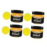 STOBAZA 4 Stk natürliches Bienenwachs Wachs zum Polieren von Holz natürliche Tücher bio...