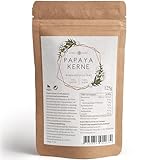 Papaya Kerne von Nordic Pure 125g | Papaya-Samen in Rohkostqualität | Papaya-Pfeffer ohne...