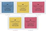 Faber-Castell - Art Eraser Radiergummi (zufällige Farbe in gelb, rot oder blau...
