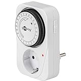 Goobay 51276 Analoge Zeitschaltuhr Steckdose 3500W Mechanische Schaltuhr...