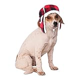 Hundemütze, Winter Hund Strickmütze mit Ohrmuscheln, Lustige Weihnachts...