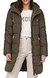 ONLY Damen Steppmantel ONLDolly Winterparka mit Kapuze 15205369 Carafe S