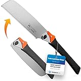 HARDTWERK Zen Japansäge klappbar (Kataba) 240 mm aus SK4 Karbonstahl für...