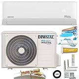 Quick-Connect 3,5kW 12000BTU sehr Leise Split Klimaanlage mit Selbstreinigung...