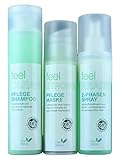 Feel Nature Pflege Shampoo 250ml und Maske 150ml und 2-Phasen Spray 200ml