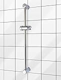 Romy | Brausestange | Metall 60 cm | mit Brausehalter | Duschstange | Dusche...