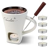 Schokofondue Tasse, 200Ml schokoladenfondue Tasse, Mehrzweck Chocolate Fondue Set mit...