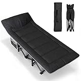 ATORPOK SHOP Campingbett feldbett klappbar, Extra Breit Faltbar Klappbett Feldbett...