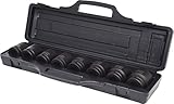 KS Tools 515.0210 3/4' Sechskant-Kraft-Stecknuss-Satz, 8-teilig kurz, 24-38mm,...