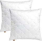 sleepling Kopfkissen 80x80 cm 2er Set, Allergiker Kissen, waschbar, Made in EU, Ökotex,...