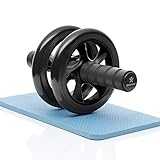 BODYMATE AB Roller Classic, Bauchtrainer zur Stärkung der Core-Muskulatur, Fitnessgerät...
