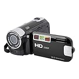 VBESTLIFE Videokamera-Camcorder 16 MP 30 FPS, 16-Fach Digitale Zoomkamera mit...