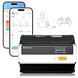 CheckMe Armfit Plus Blutdruckmessgerät Oberarm Bluetooth mit EKG,Analyse des...