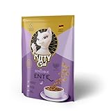 KITTY Cat Ente Sensible, 800 g, Trockenfutter mit hohem Fleischanteil für...