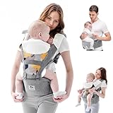 Bellababy Babytrage, All-In-One Babytrage für Neugeborene ab Geburt, Babys &...