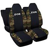 Auto Accessori Lupex Autositzbezüge kompatibel mit Zoe | Kopfstütze enthalten | Made in...
