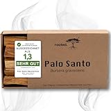 rooted.® Das Original Palo Santo - Indianisches [RÄUCHERHOLZ] aus Peru - Heiliges Holz...