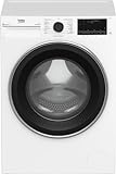 beko B3WFT59415W Waschvollautomat, Waschmaschine, 9kg, Restzeitanzeige und Schleuderwahl,...