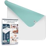 Barbons Inkontinenzunterlage waschbar Matratzenschutz 90x160 - wasserdichte Bett...