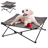 KingCamp Erhöhtes Hundebett Hundeliege Outdoor Haustierbett Haustierliege...