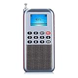 Digitalradio mit Bluetooth-Lautsprecher - tragbares DAB-Radio und Stereo-Lautsprecher für...