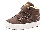 KangaROOS Jungen Unisex Kinder KAVU Iii Sneaker, Braun Dark Brown Sand 343, 25...