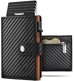 TENBST Geldbörse Herren mit Münzfach & RFID Schutz, Slim Wallet Kartenetui Klein,...