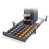 HiveNets Nespresso Kaffee Kapsel Halter Kapselständer Kapseln Hartglas...