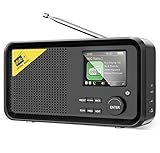 Klein Radio Batteriebetrieben, Talmage Scomb Mini Weltempfänger Radio mit Batterie,...
