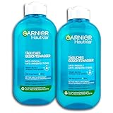2 er Pack Garnier Hautklar Tägliches Gesichtswasser Anti-Pickel 2 x 200 ml