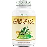 Weihrauch Extrakt - 365 Kapseln - Premium: 85% Boswellia-Säure - Hochdosiert mit 1000 mg...