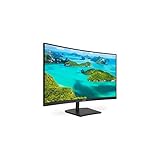 PHILIPS 241E1SCA - 24 Zoll FHD Curved Monitor, FreeSync (1920x1080, 75 Hz, VGA,...
